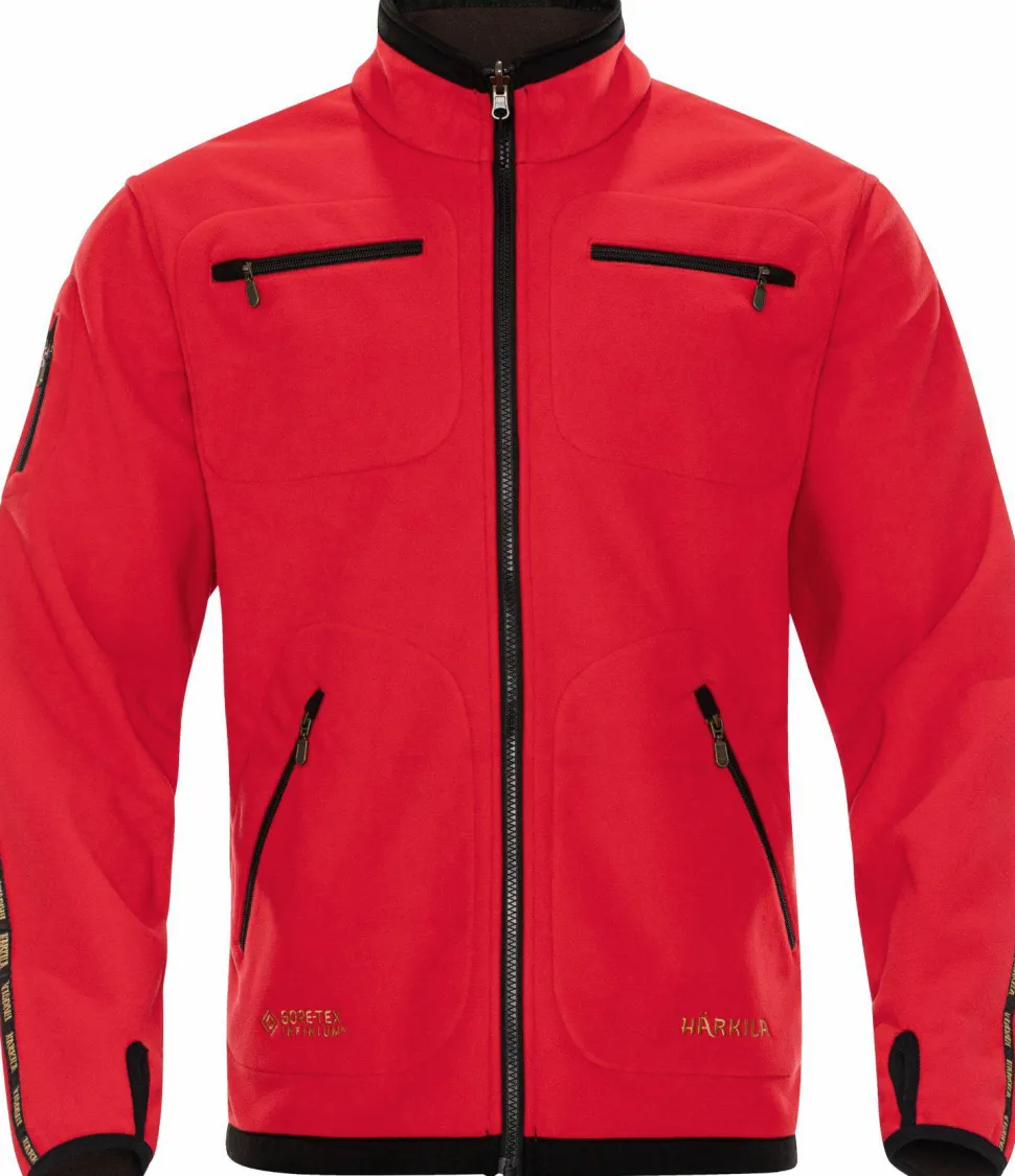 Härkila Men's Kamko Fleece Brown/Red