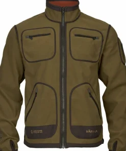 Härkila Men's Kamko Fleece Dark Olive/arabian Spice