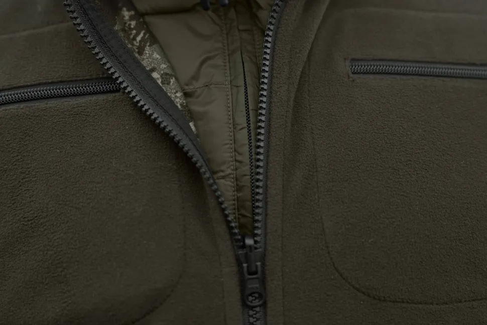 Härkila Men's Kamko Noctyx WSP Reversible Fleece Jacket Axis Msp®black/willow Green