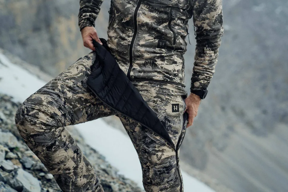 Härkila Men's Mountain Hunter Expedition Packable Down Pants Axis MSP Mountain