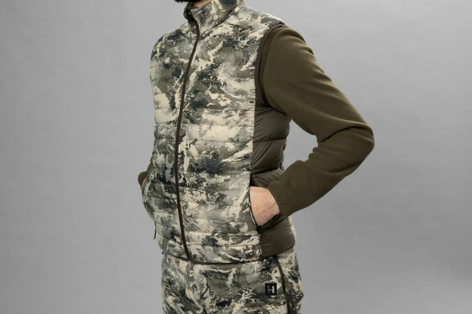 Härkila Men's Mountain Hunter Expedition Reversible Down Vest Axis MSP Mountain/Shadow Brown