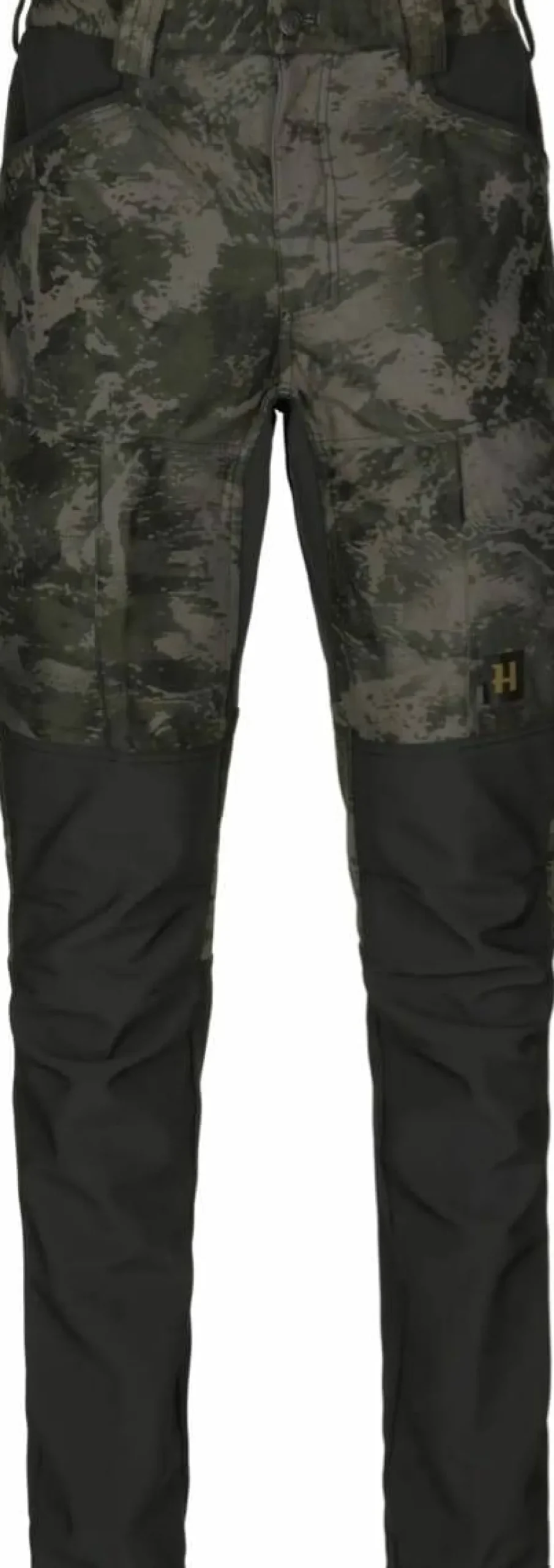 Härkila Men's Noctyx Camo Silent Trousers Axis Msp Black/Black