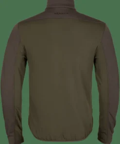 Härkila Men's Olaf Fleece Jacket Willow Green/Shadow Grey