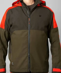 Härkila Men's Pro Hunter Dog Keeper GORE-TEX Jacket Willow Green/Orange