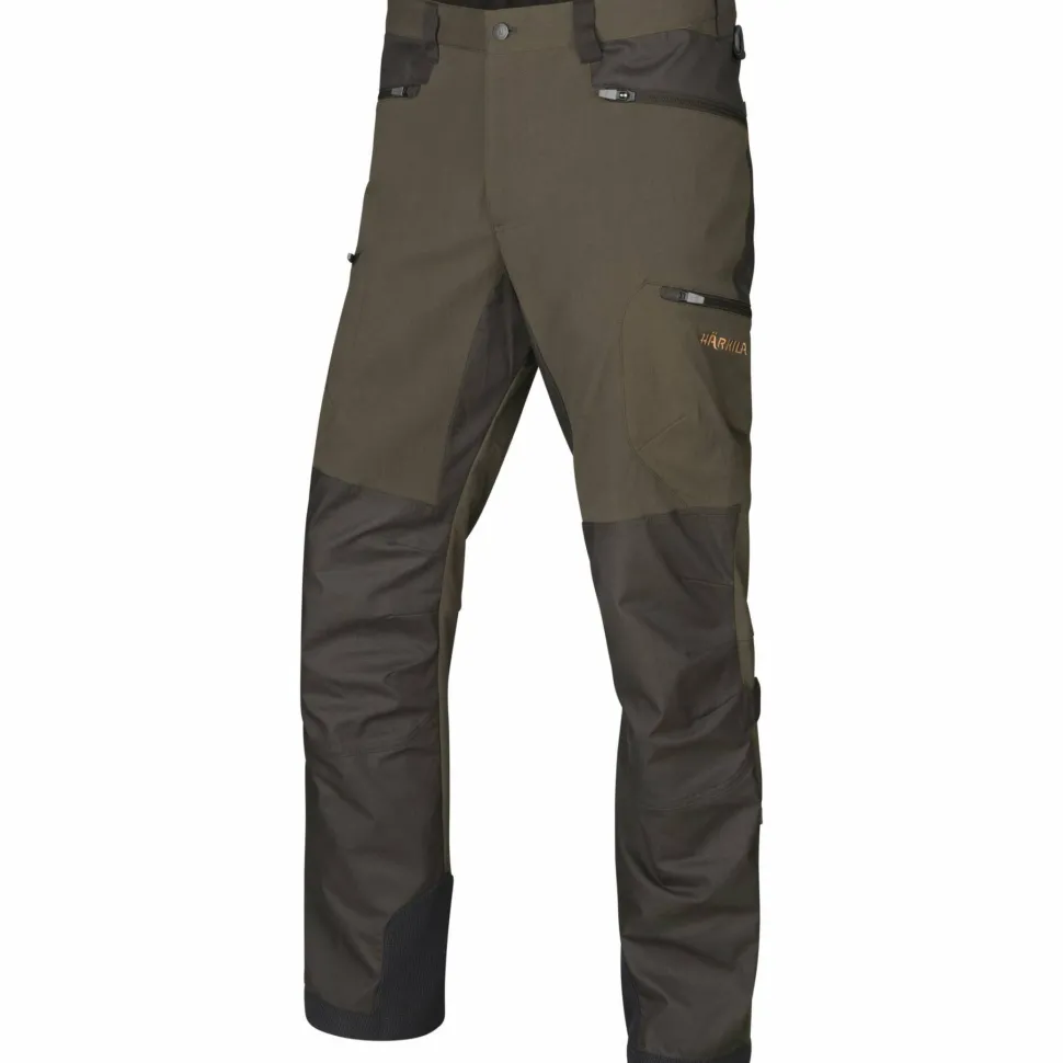 Härkila Men's Ragnar Trousers Willow Green/Shadow Grey