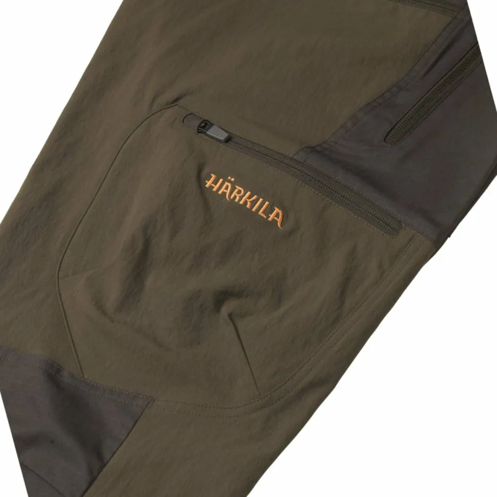 Härkila Men's Ragnar Trousers Willow Green/Shadow Grey