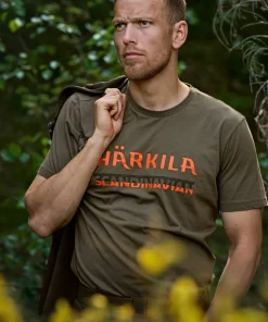 Härkila Men's Scandinavian SS T-Shirt Grape Leaf