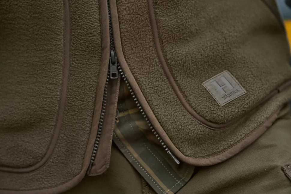 Härkila Men's Torsby Fleece Jacket Willow Green