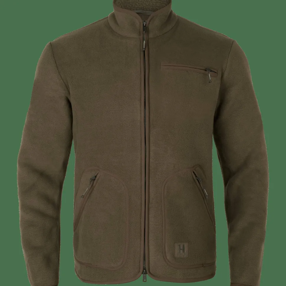 Härkila Men's Torsby Fleece Jacket Willow Green
