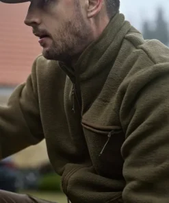 Härkila Men's Torsby Fleece Jacket Willow Green