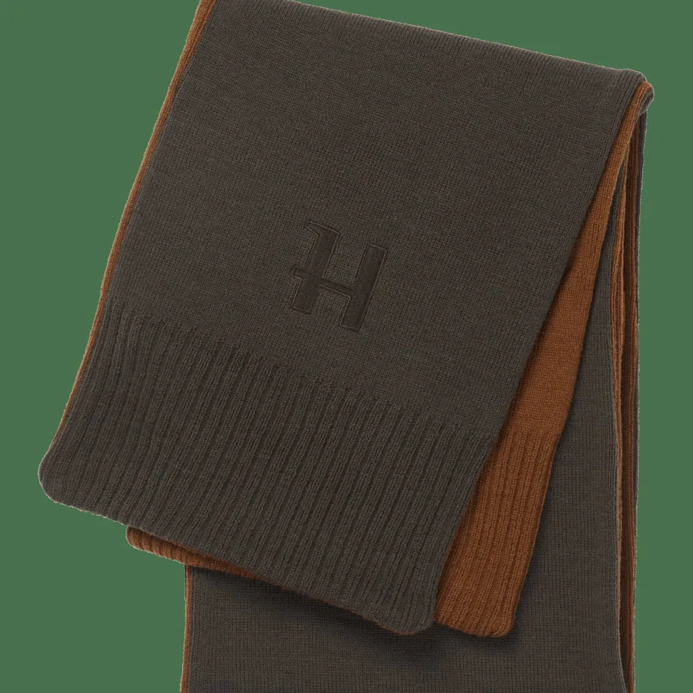 Härkila Reversible Scarf Shadow Brown/rustique Clay