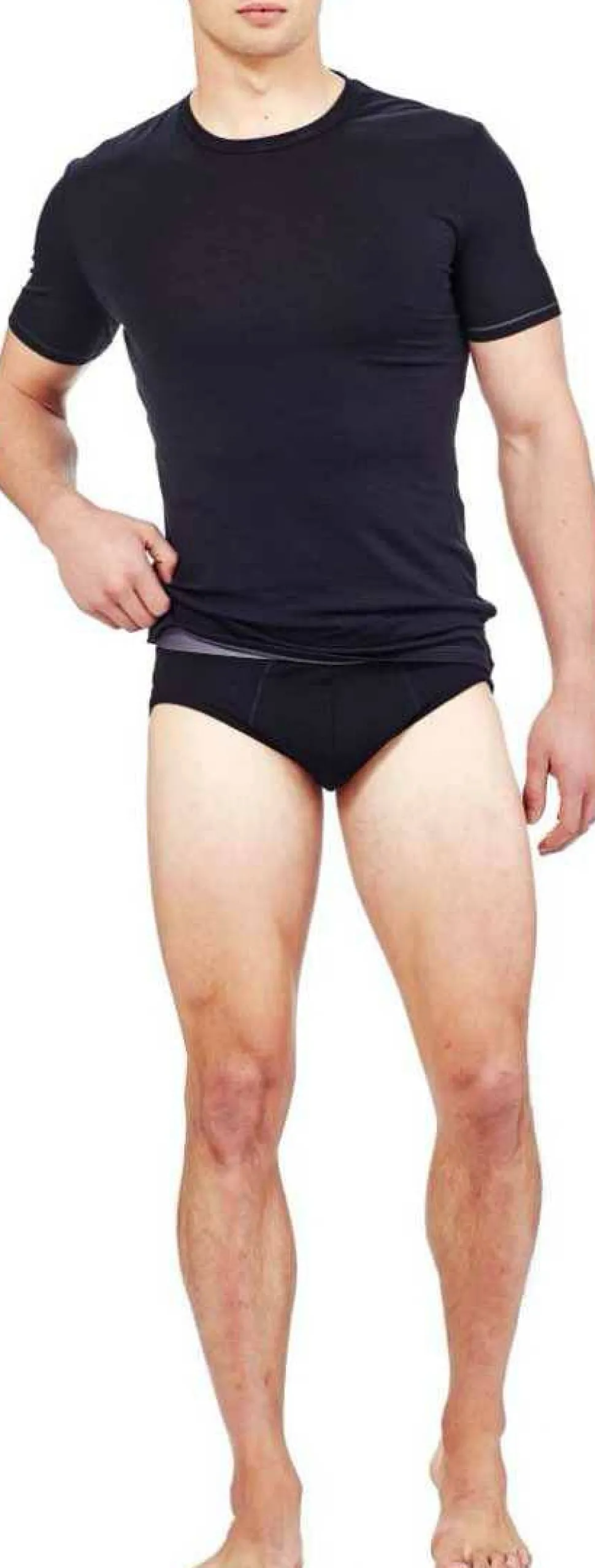 Icebreaker Men's 150 Anatomica Briefs Black
