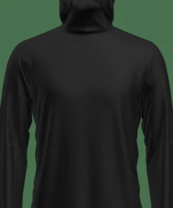 Icebreaker Men's 150 Merinofine™ Ace Ls Hoodie Upf Black