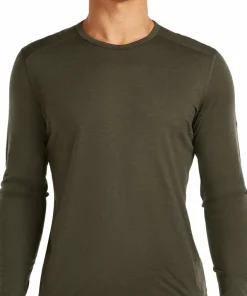 Icebreaker Men's 200 Oasis Long Sleeve Crewe Dk Loden