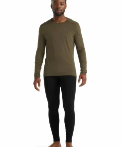 Icebreaker Men's 200 Oasis Long Sleeve Crewe Loden