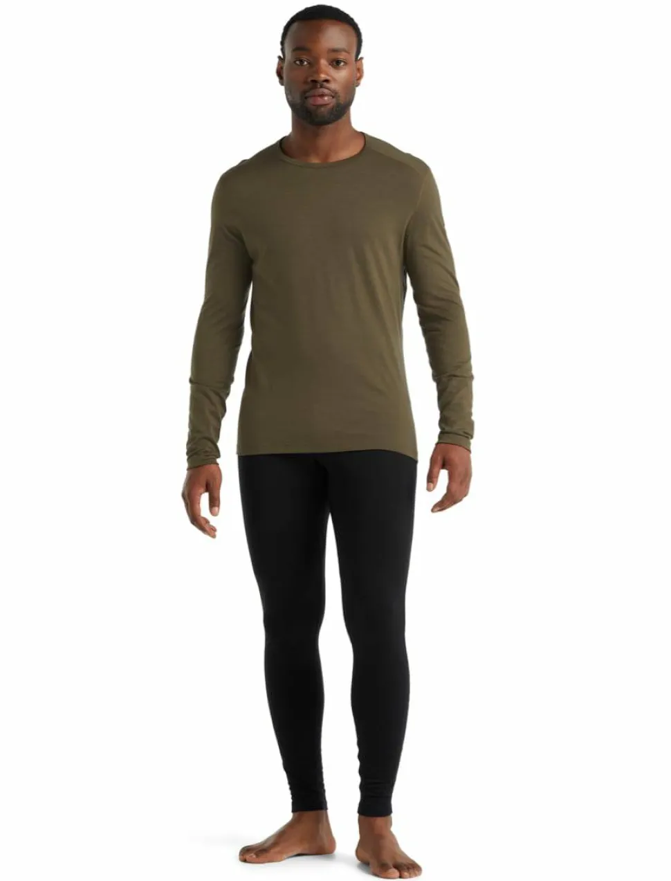 Icebreaker Men's 200 Oasis Long Sleeve Crewe Loden