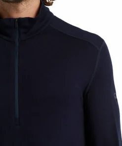 Icebreaker Men's 260 Tech Longsleeve Half Zip Midnight Navy