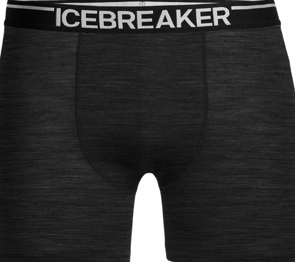 Icebreaker Men's Anatomica Boxers Jet HTHR