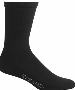Icebreaker Men's City Lite Crewe Black