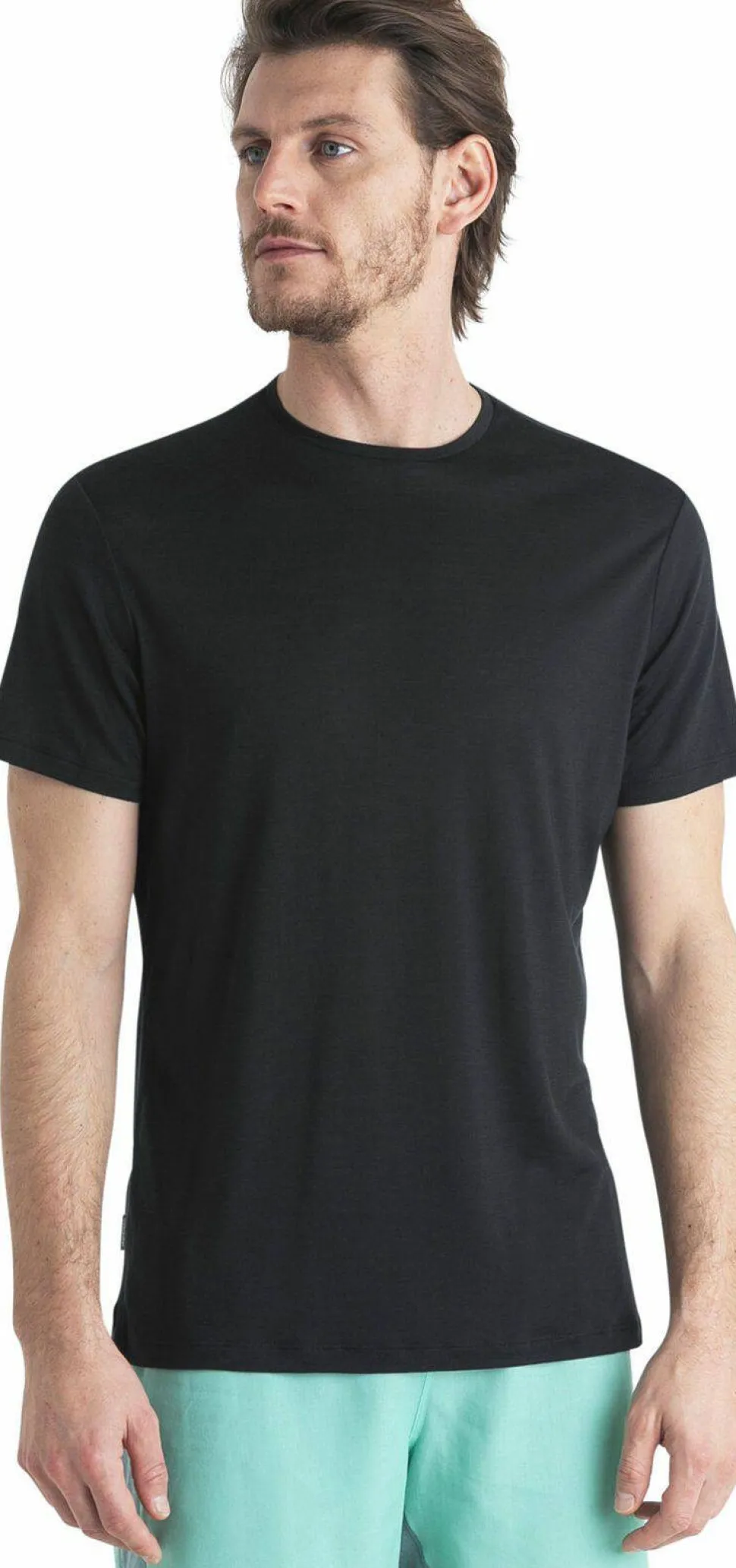 Icebreaker Men's Merino 125 Cool-Lite™ Sphere III Short Sleeve Tee Black