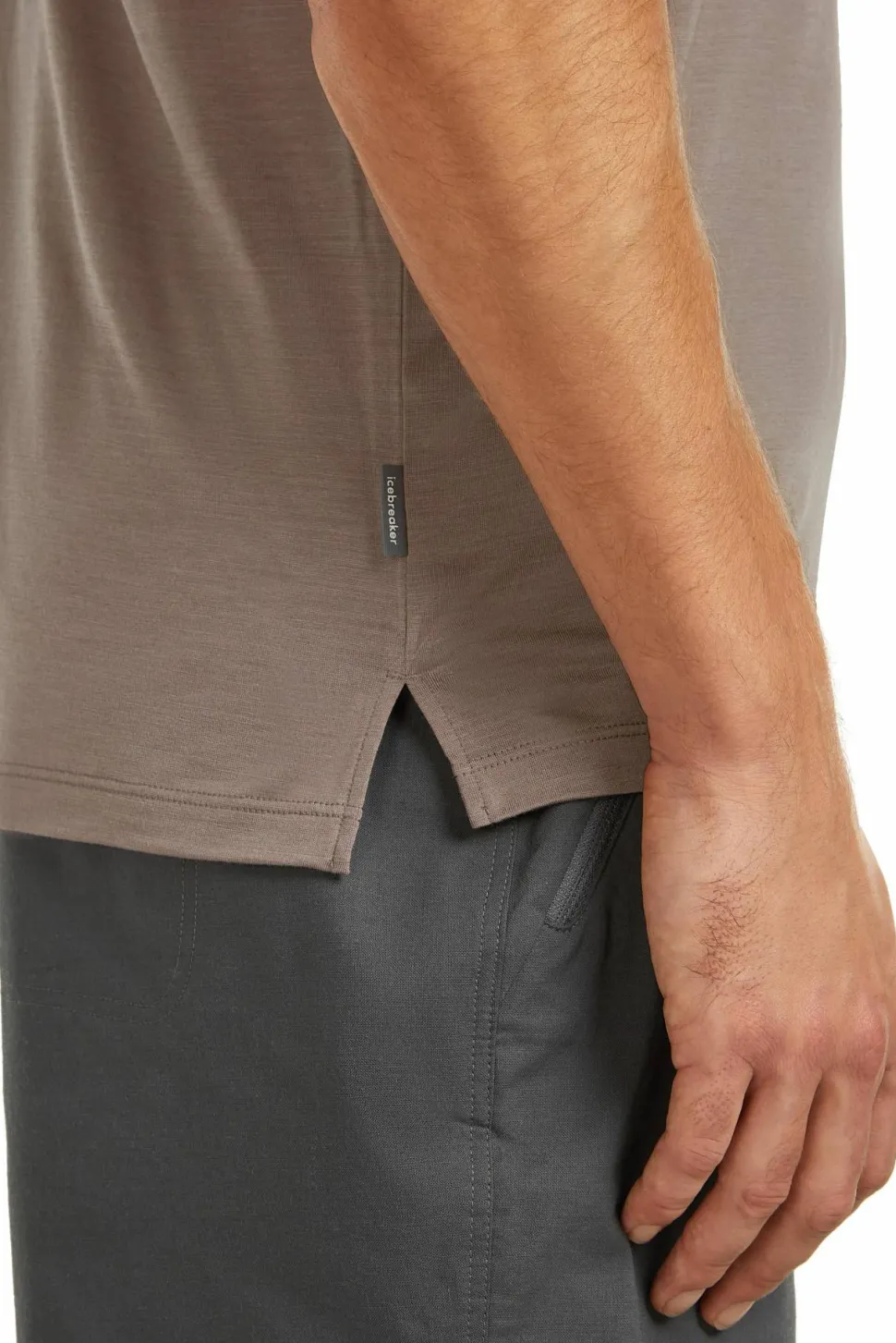 Icebreaker Men's Merino 125 Cool-Lite™ Sphere III Short Sleeve Tee Porcini