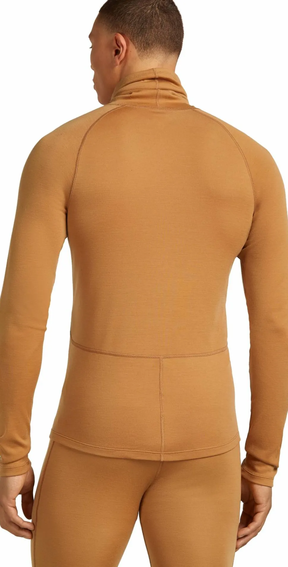 Icebreaker Men's Merino 300 Merinofine™ Polar Long Sleeve Roll Neck Trail