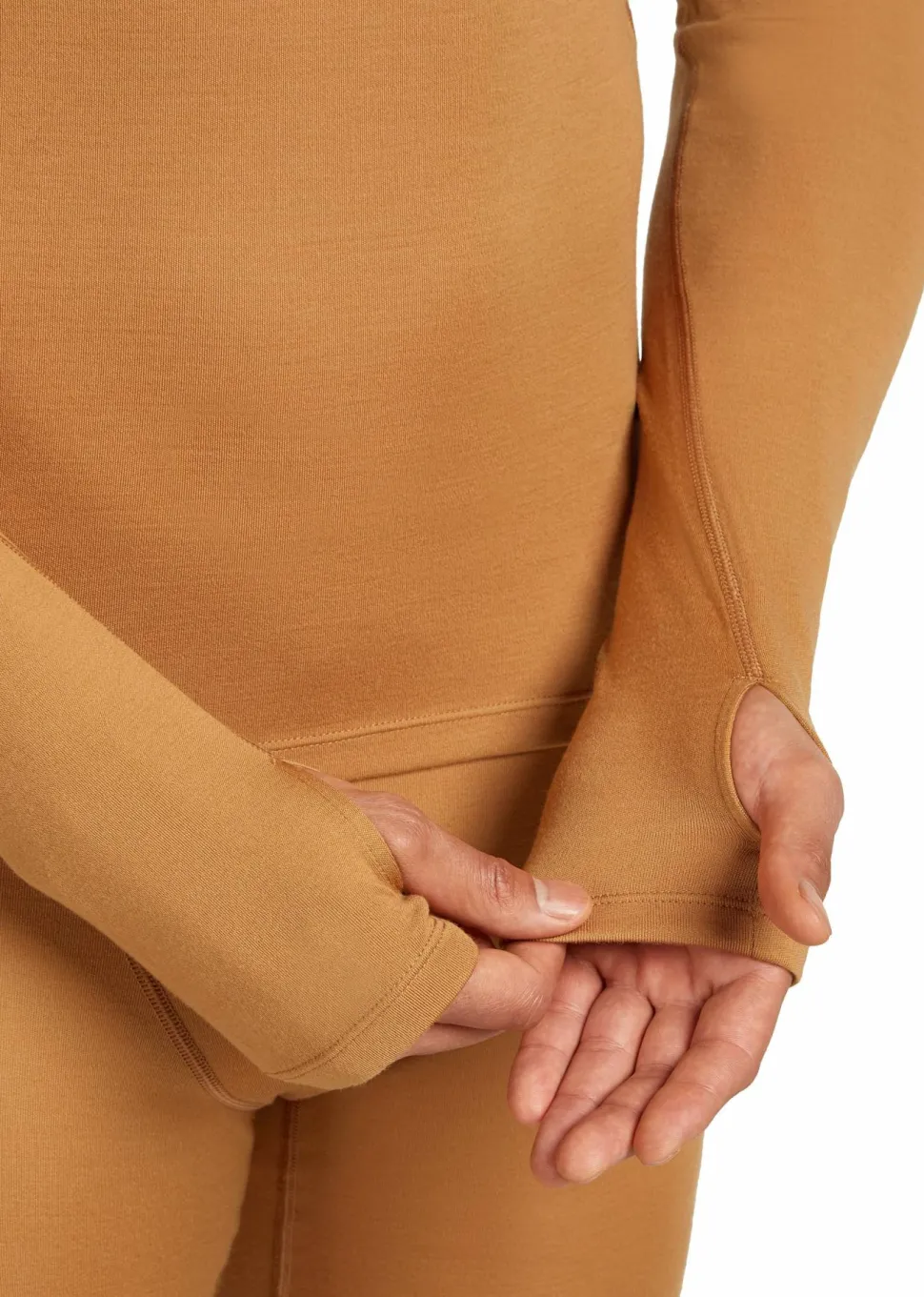 Icebreaker Men's Merino 300 Merinofine™ Polar Long Sleeve Roll Neck Trail