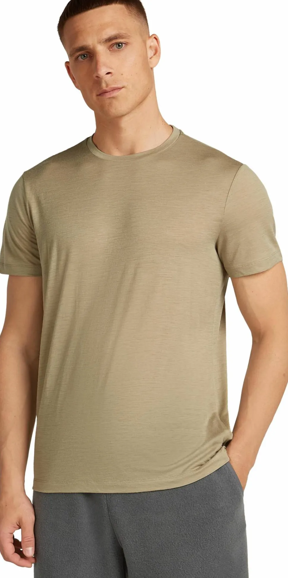 Icebreaker Men's Merino 150 Tech Lite III Short Sleeve Tee Flagstone