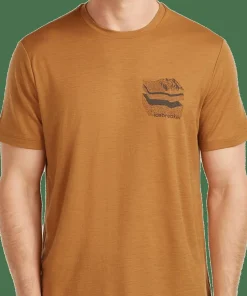 Icebreaker Men's Merino 150 Tech Lite Ss Tee Evolving Layers Trail