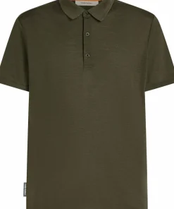 Icebreaker Men's Merino 150 Tech Lite III Short Sleeve Polo Dk Loden