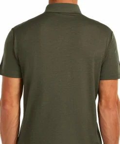 Icebreaker Men's Merino 150 Tech Lite III Short Sleeve Polo Dk Loden
