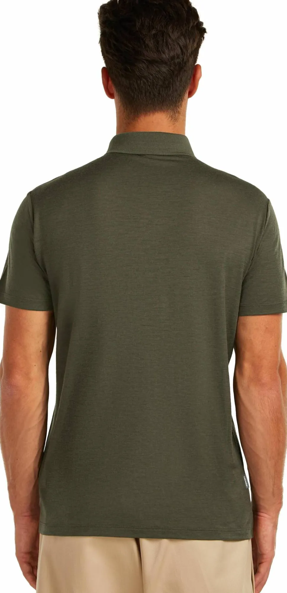 Icebreaker Men's Merino 150 Tech Lite III Short Sleeve Polo Dk Loden