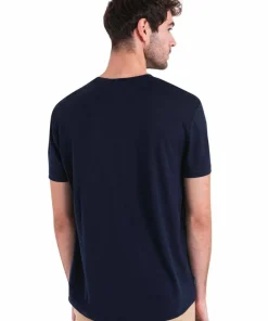 Icebreaker Men's Merino 150 Tech Lite III Short Sleeve Tee Midnight Navy
