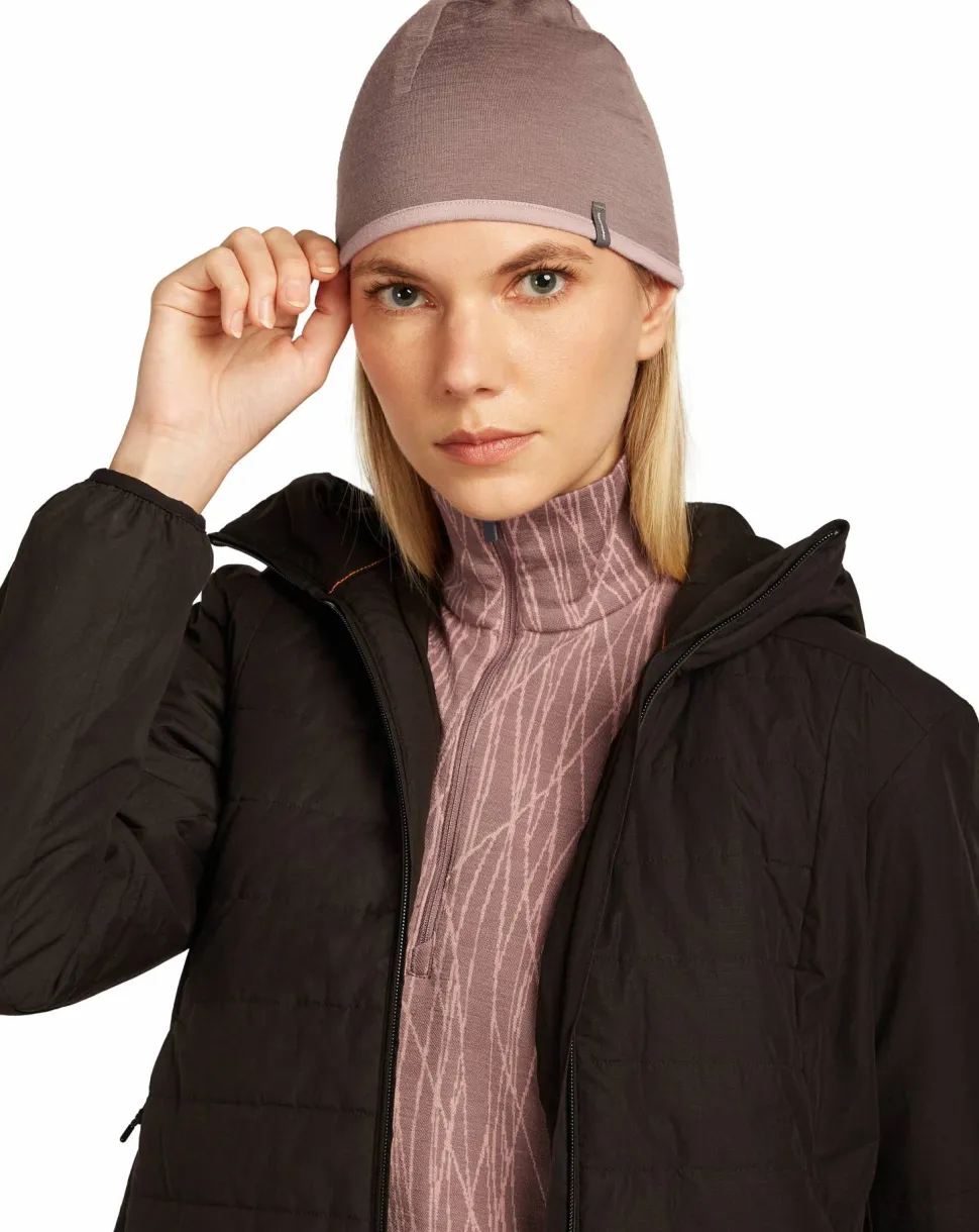 Icebreaker Unisex Pocket Hat Summit/Blush