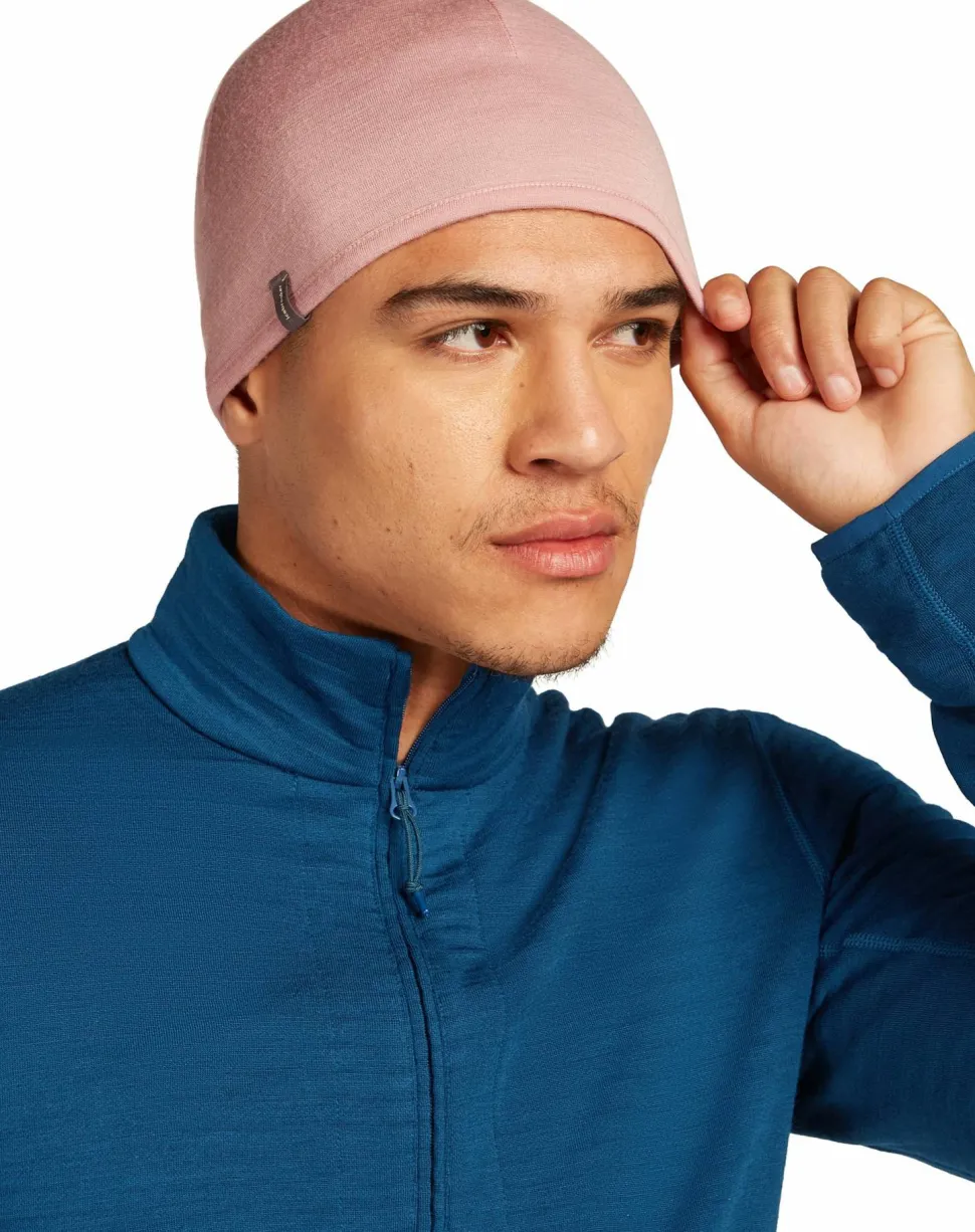 Icebreaker Unisex Pocket Hat Summit/Blush