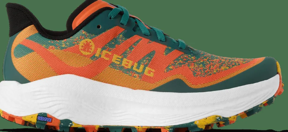Icebug Men's Järv RB9X Grapefruit/green