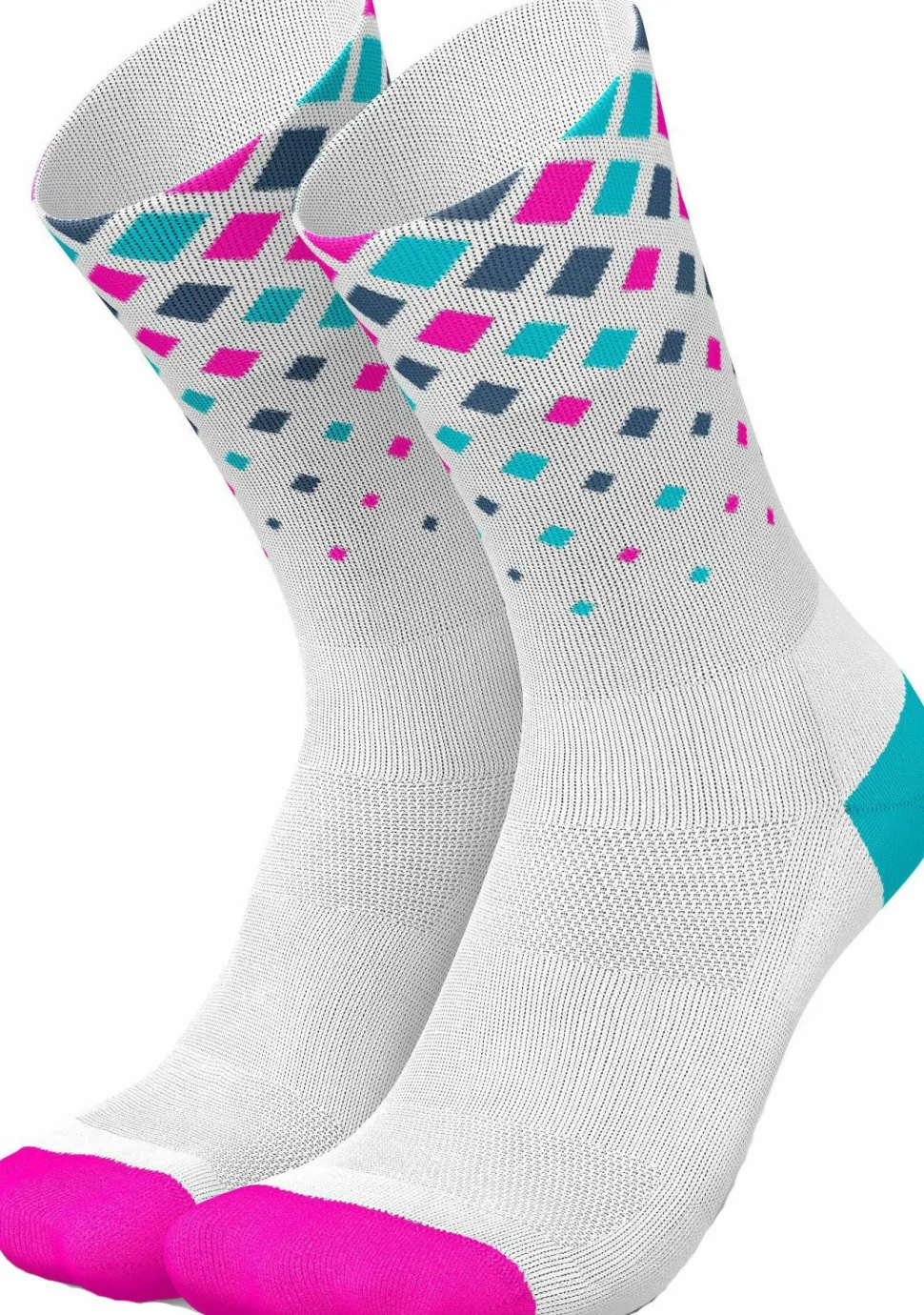 Incylence Running Crystals High White Pink Cyan