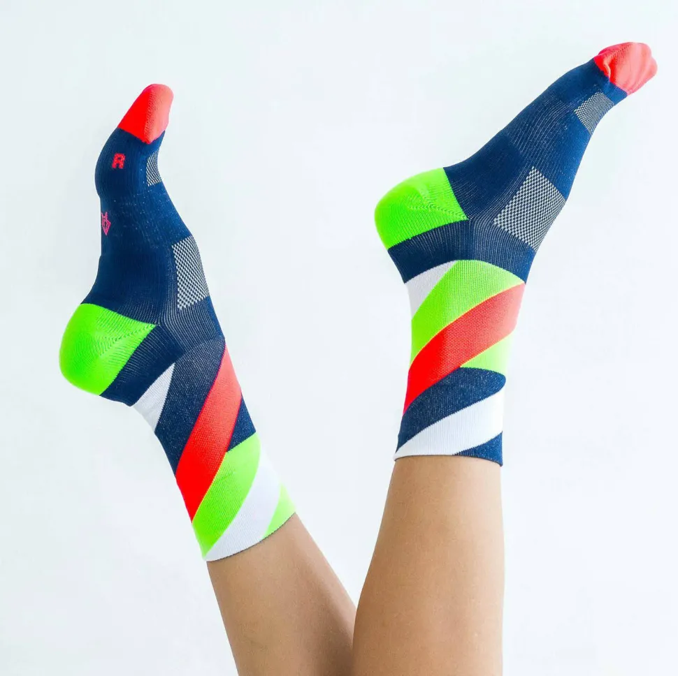 Incylence Running Loops High Navy Green Inferno