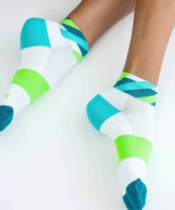 Incylence Running Loops Short White Green