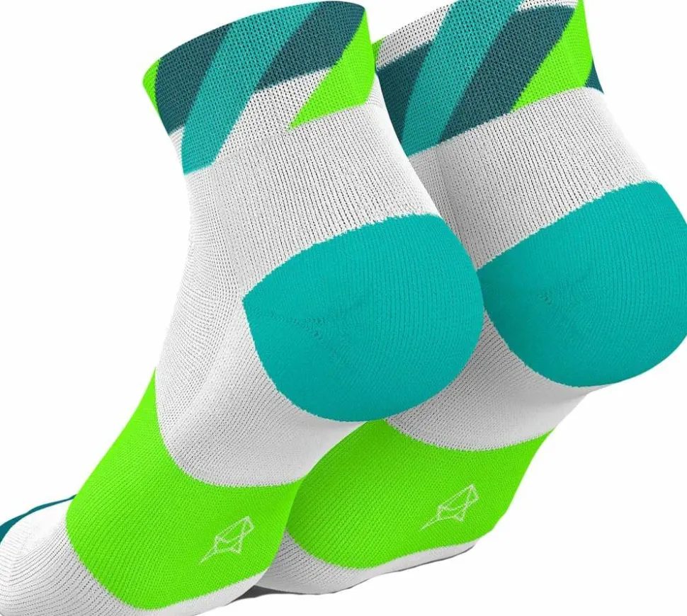 Incylence Running Loops Short White Green
