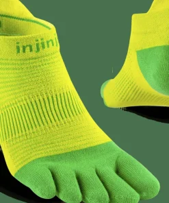 Injinji Men's Run Lightweight No-Show Clover