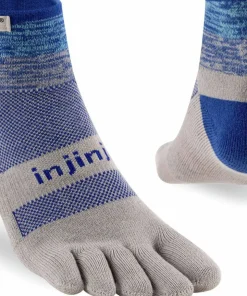 Injinji Men's Trail Midweight Mini Crew Neptune