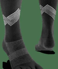 Injinji Run Lightweight Crew Black