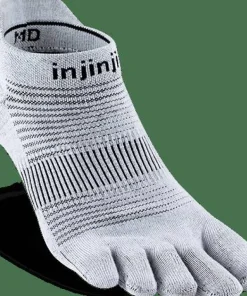 Injinji Run Original Weight No-Show Gray