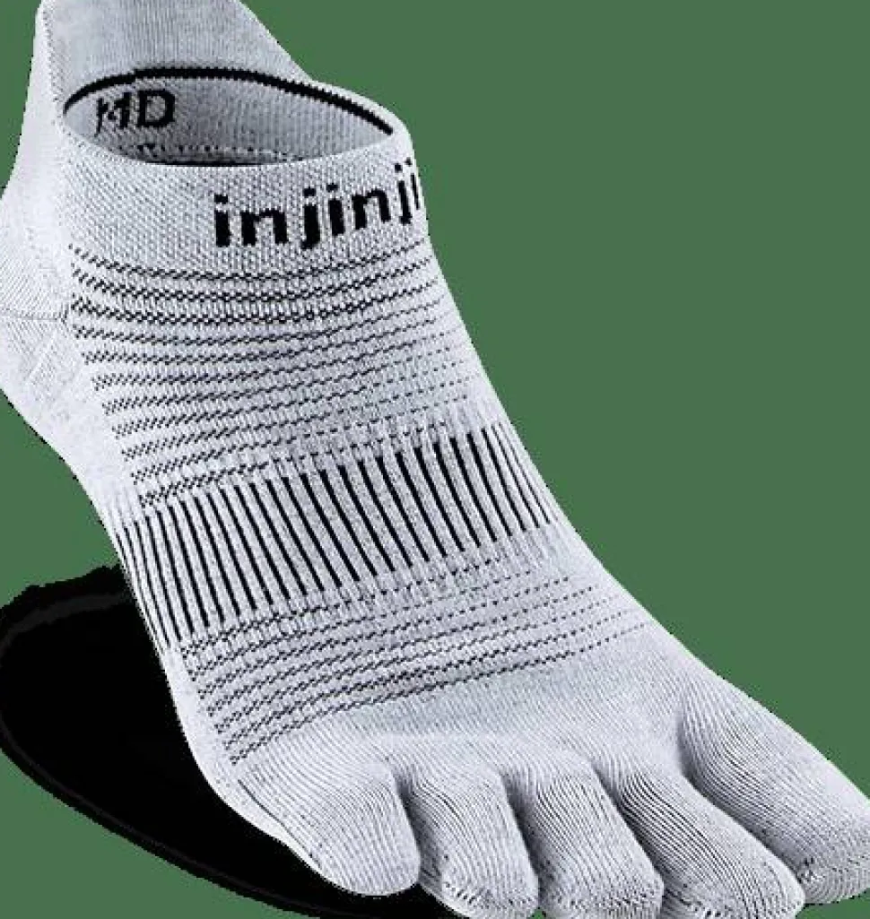 Injinji Run Original Weight No-Show Gray