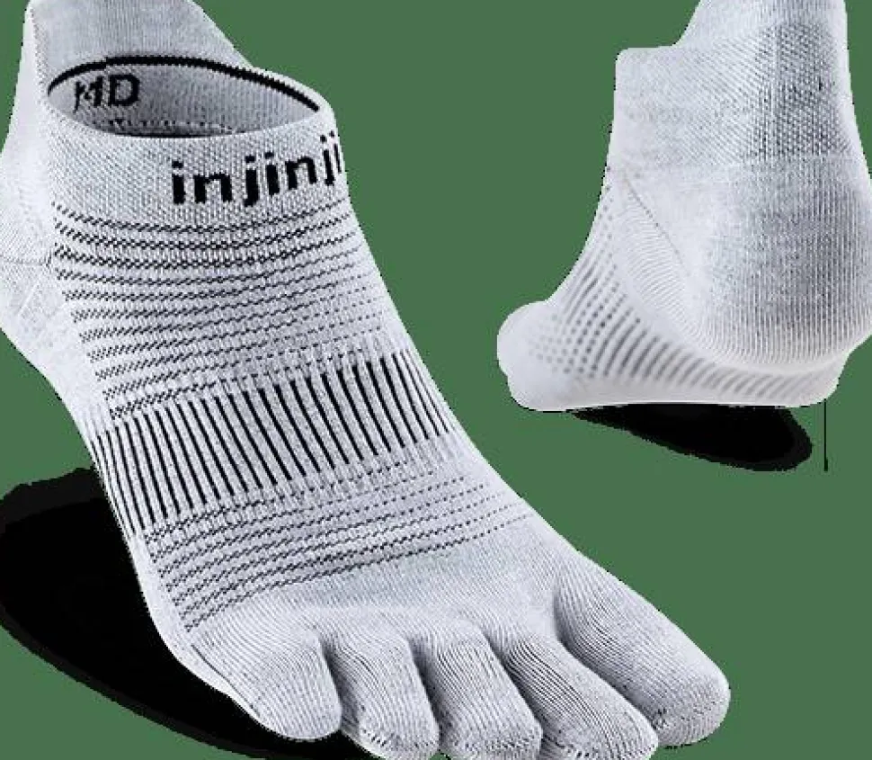 Injinji Run Original Weight No-Show Gray