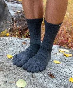 Injinji Trail Midweight Crew Granite
