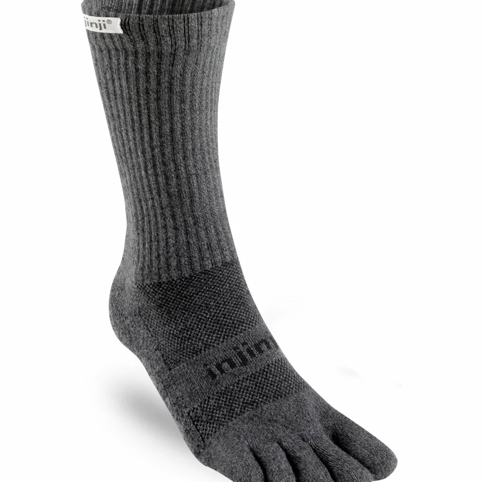 Injinji Trail Midweight Crew Granite