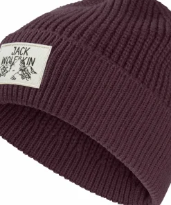 Jack Wolfskin Badge Beanie Amaranth