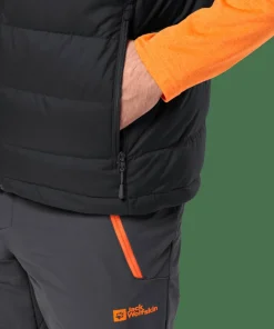 Jack Wolfskin Men's Ather Down Vest Black